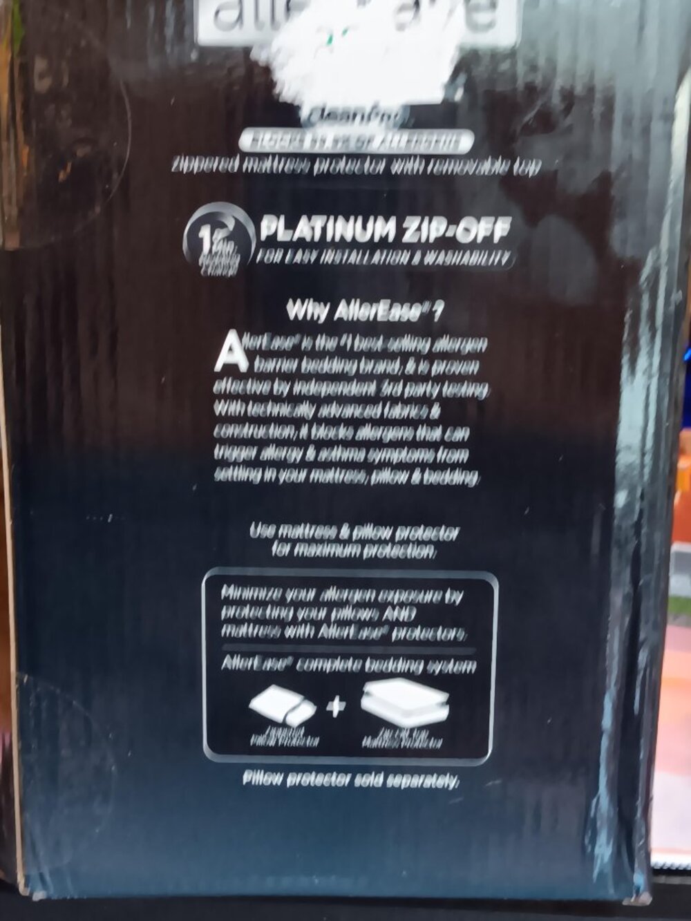 Twin XL Platinum Ultimate Mattress Protector - Allerease NEW LQQK!!! - Picture 8 of 8